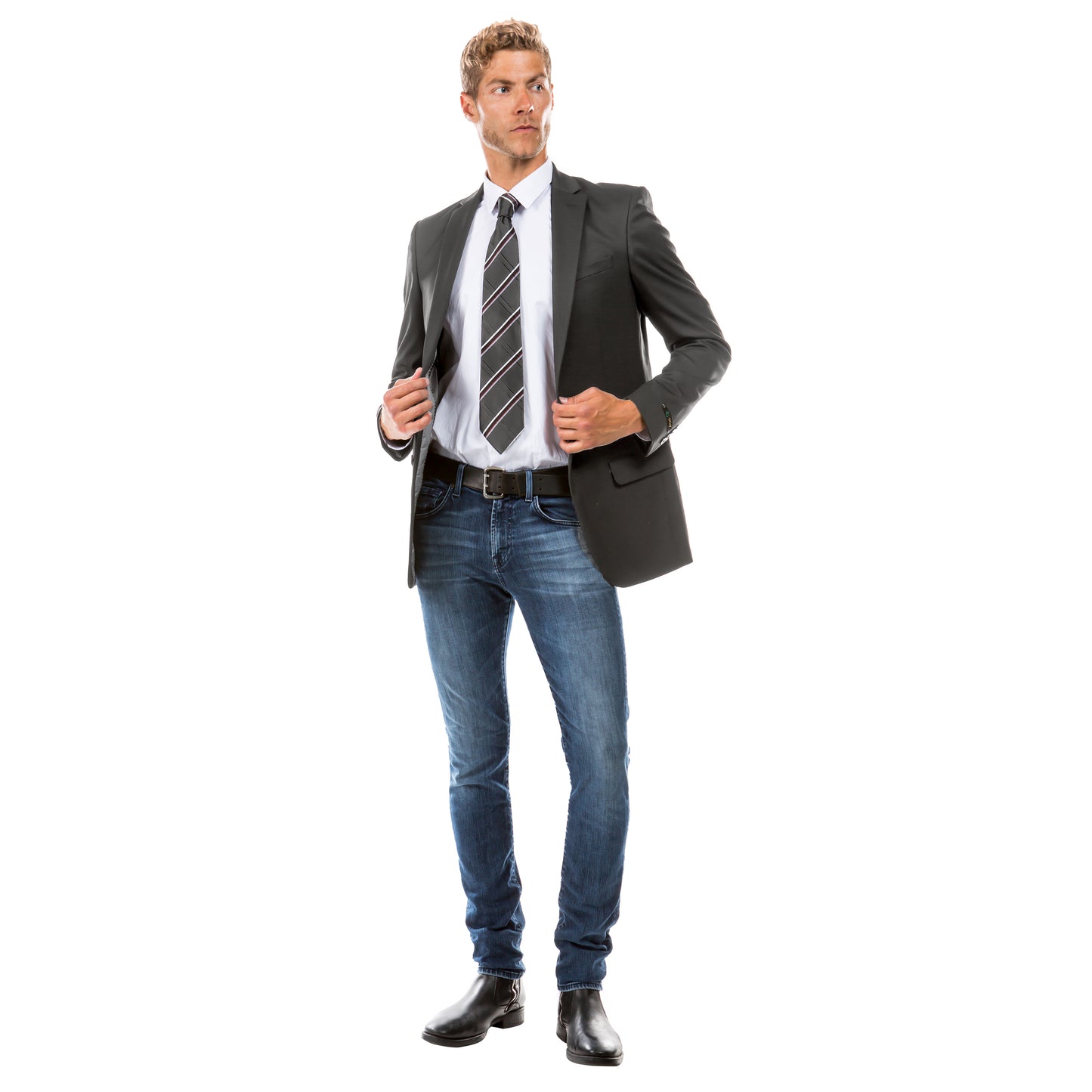 Tailored-Fit Suits Separates Jacket