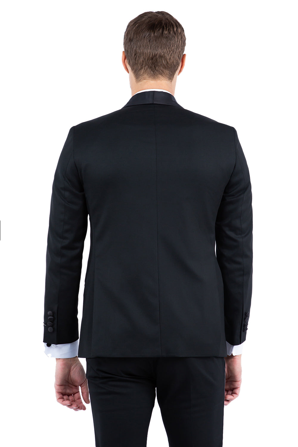 Gray Zegarie Shawl Collar Tuxedo Jacket For Men