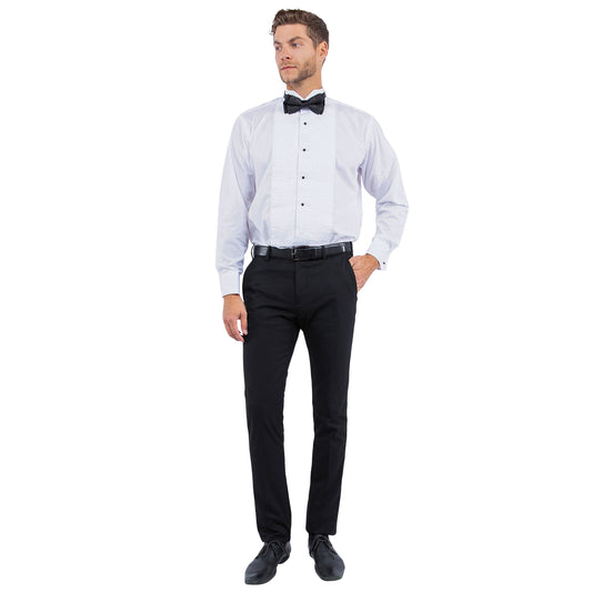 Tuxedo Separates Dress Pants Solid Tuxedo Trousers