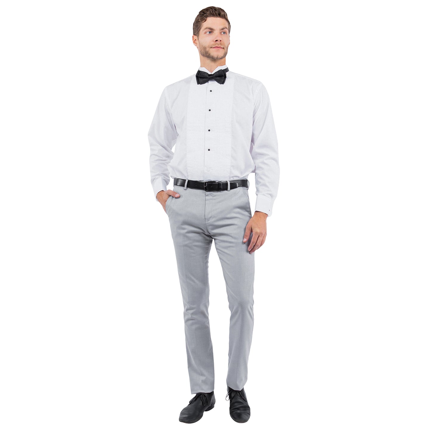 Tuxedo Separates Dress Pants Solid Tuxedo Trousers