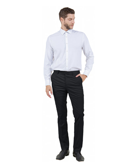 Men's Wool Tailored-Fit Suits Separates Pants