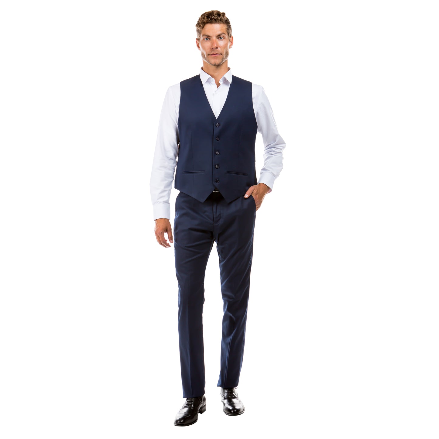 Tailored-Fit Suits Separates Vest