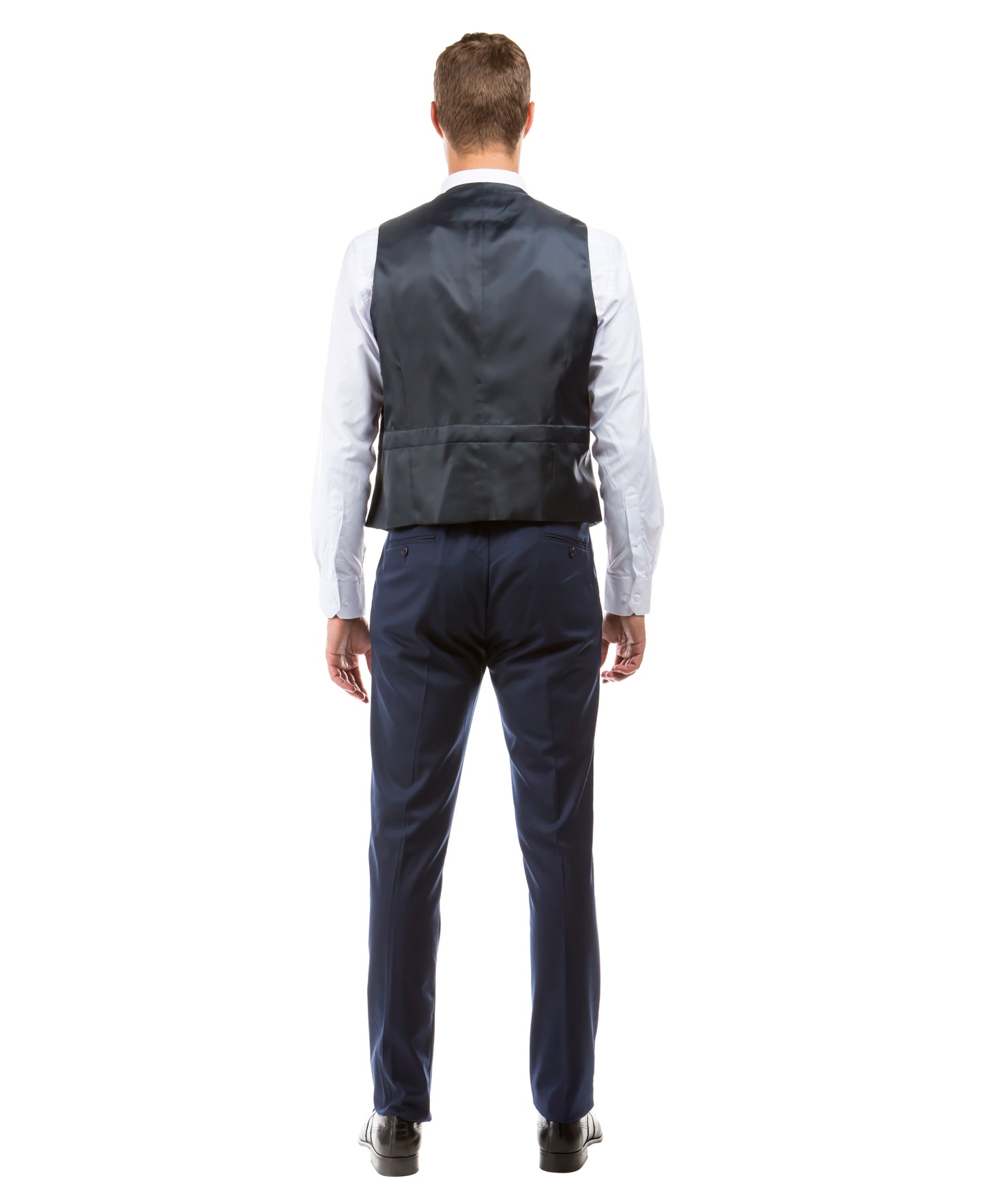 Navy Zegarie Suit Separates Solid Men's Vests For Men