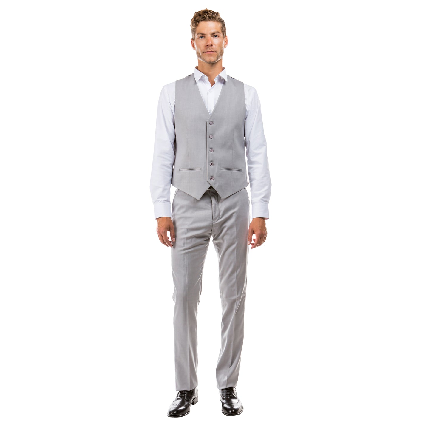 Tailored-Fit Suits Separates Vest
