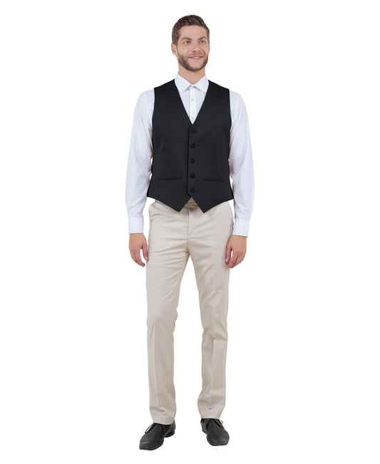 Wool Tailored-Fit Suits Separates Vests